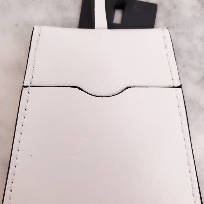 VERSACE WHITE STARFISH BAG CHARM