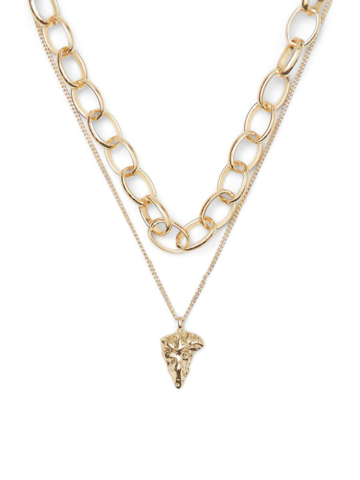 Viceren Layered Necklace (Gold)
