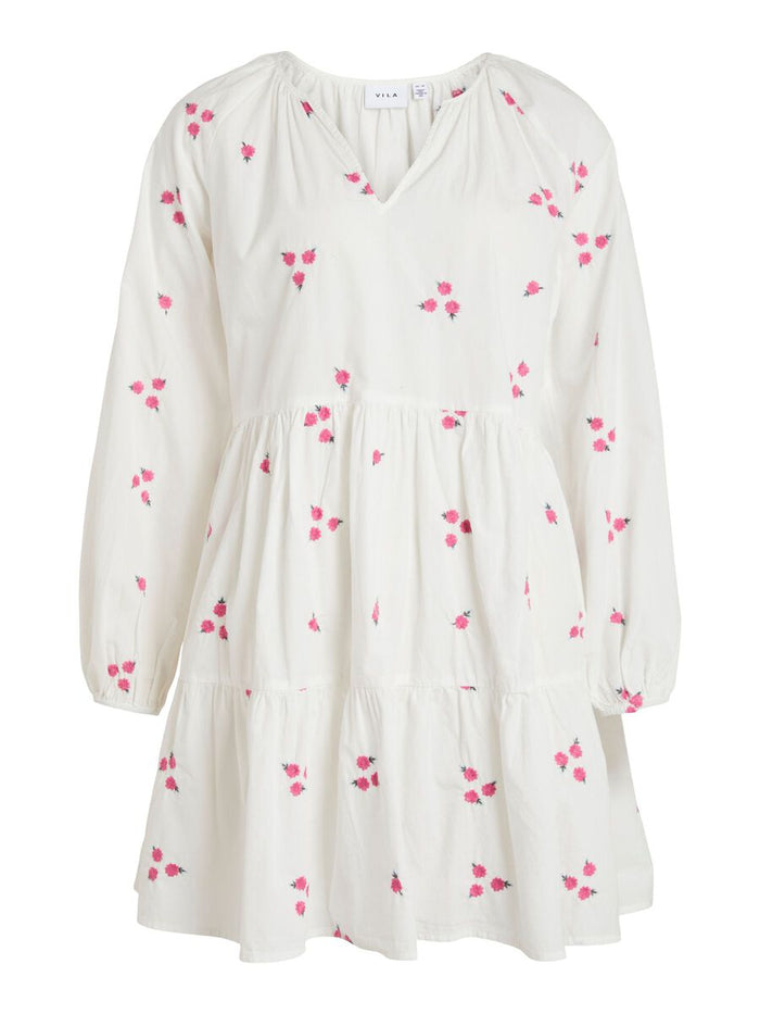 Vidaysi Short Dress (Off White)