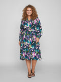 VIENNA MIDI DRESS (MULTI)
