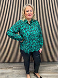 VIKARMA SHIRT (GREEN GRAPHIC)