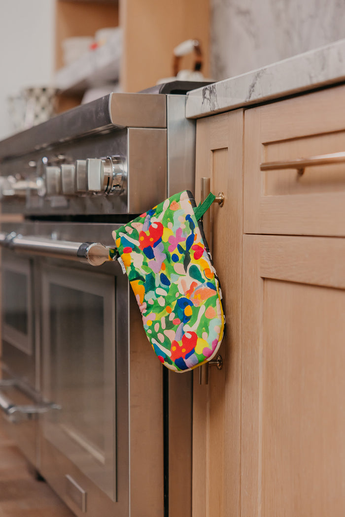 Violet: 2 Oven Mitt + 1 Pot Pad Bundle Pack