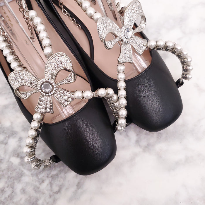 VIVETTA PEARLS MARY JANE PUMP - SIZE 36.5
