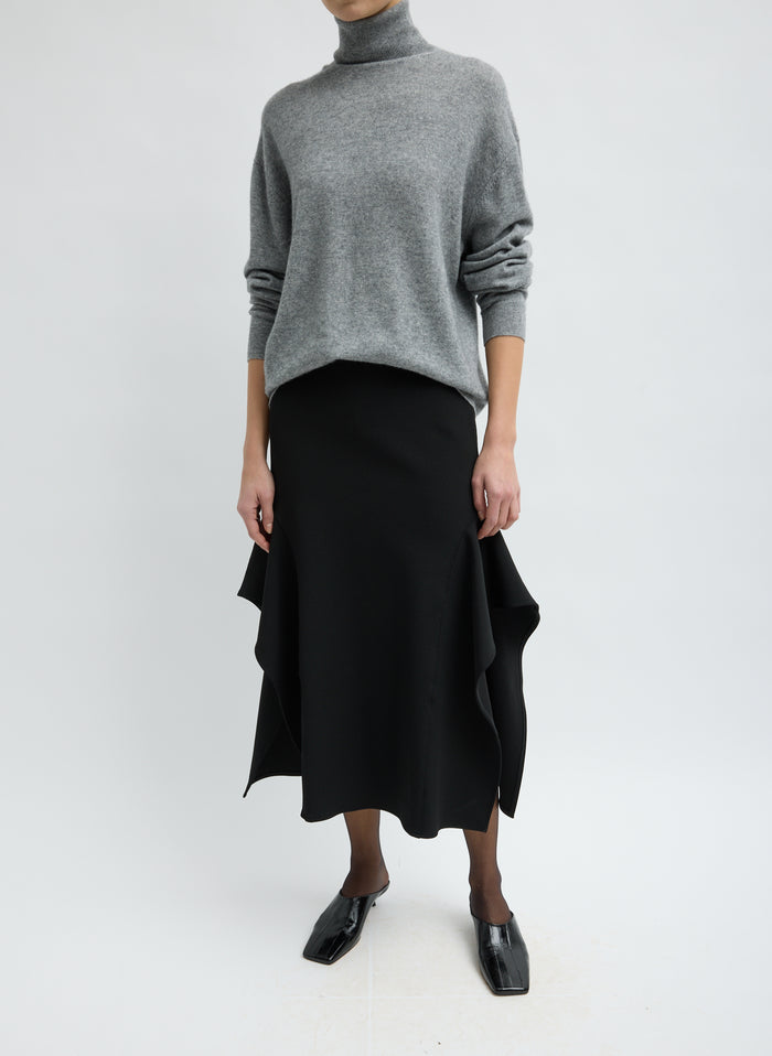 WASHABLE CASHMERE TNECK SWEATER