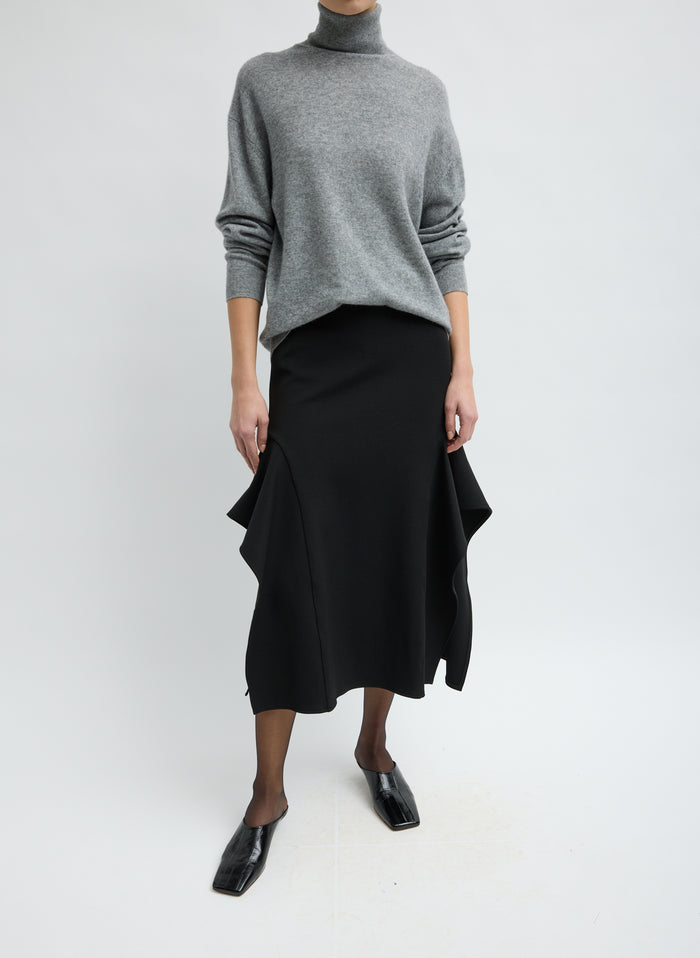 WASHABLE CASHMERE TNECK SWEATER