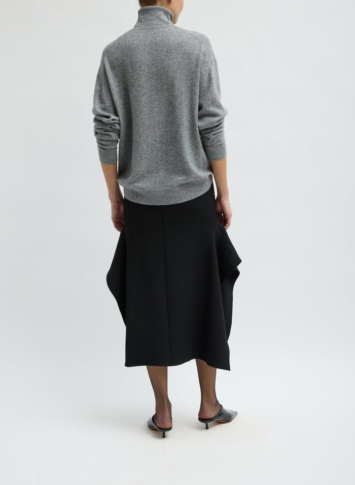 WASHABLE CASHMERE TNECK SWEATER