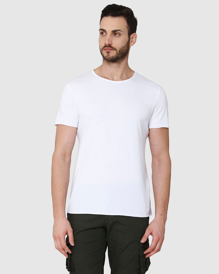 White Crew Neck T-Shirt