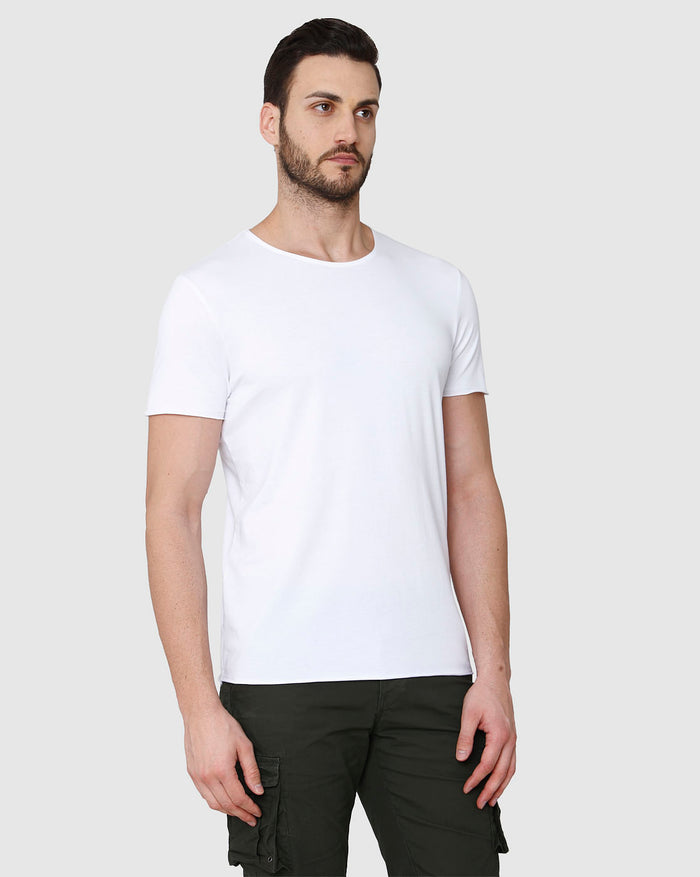 White Crew Neck T-Shirt