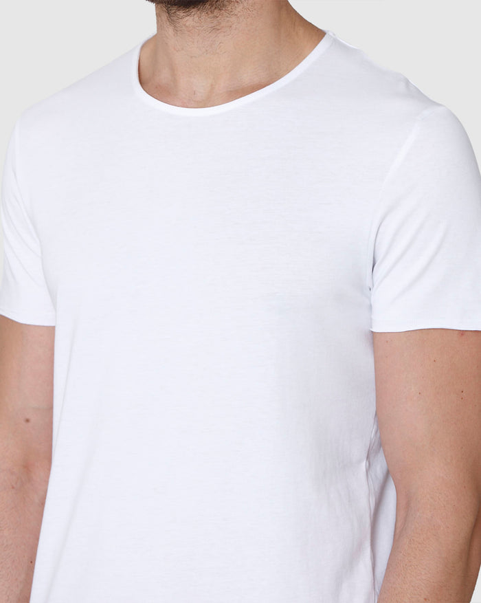 White Crew Neck T-Shirt