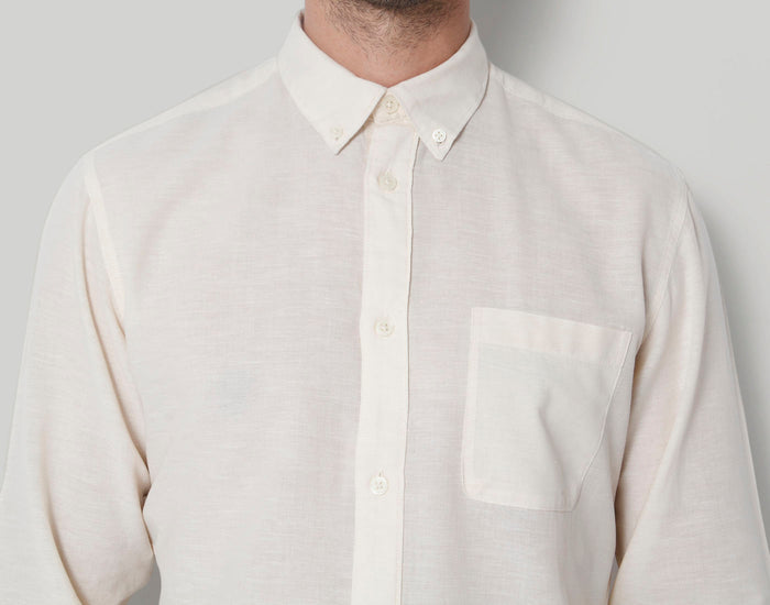 White Full Sleeves Shirt