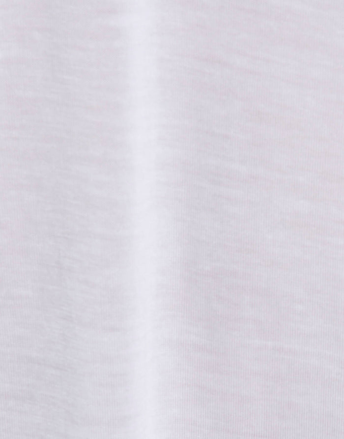White Henley T-Shirt