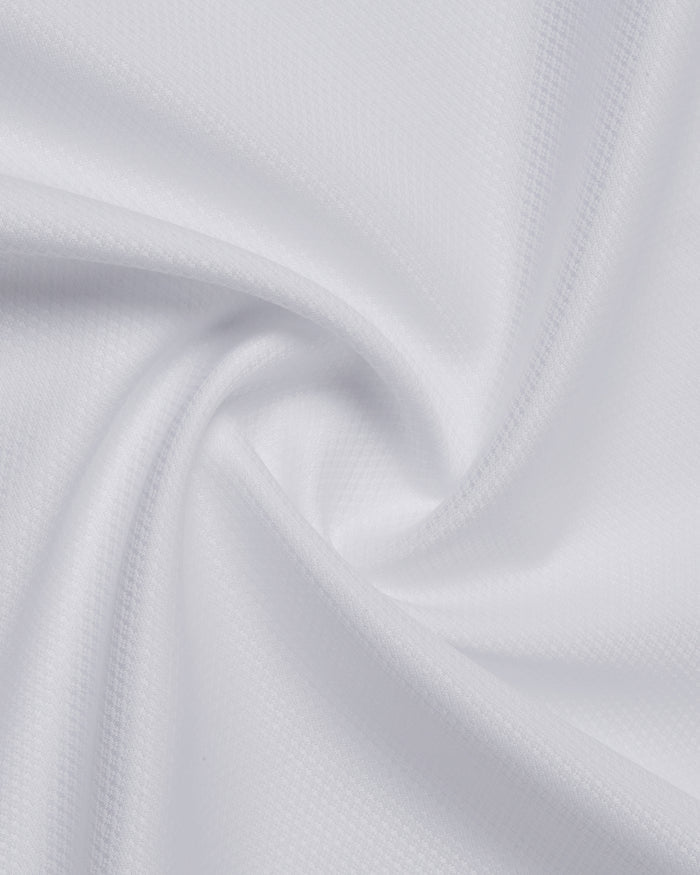 White Non Iron Textured Shirt - P31