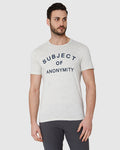 White Printed Crew Neck T-Shirt
