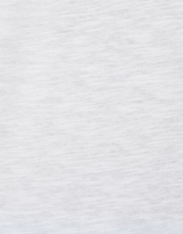 White Printed Crew Neck T-Shirt