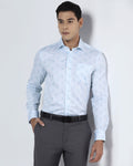 White Printed Shirt - Circuit
