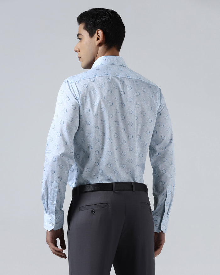 White Printed Shirt - Circuit