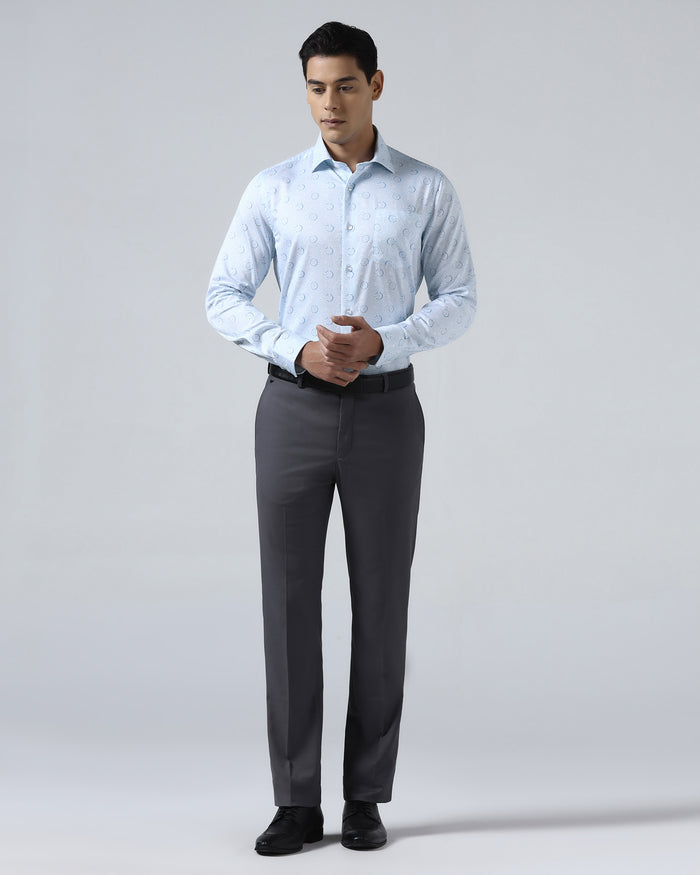 White Printed Shirt - Circuit