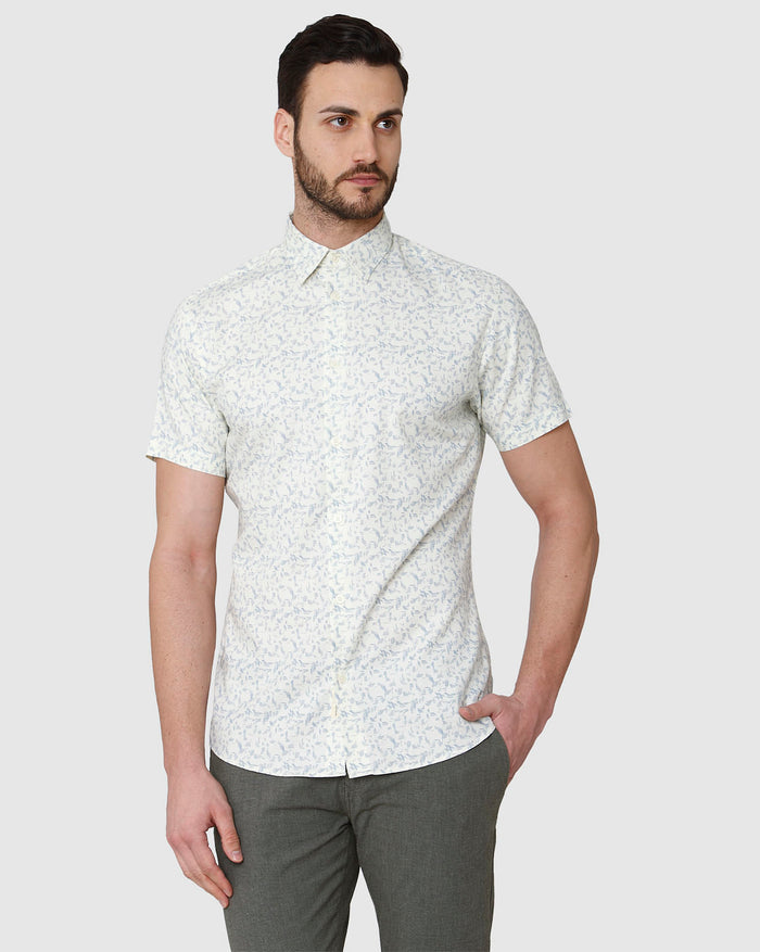 White Short Sleeves Shirt