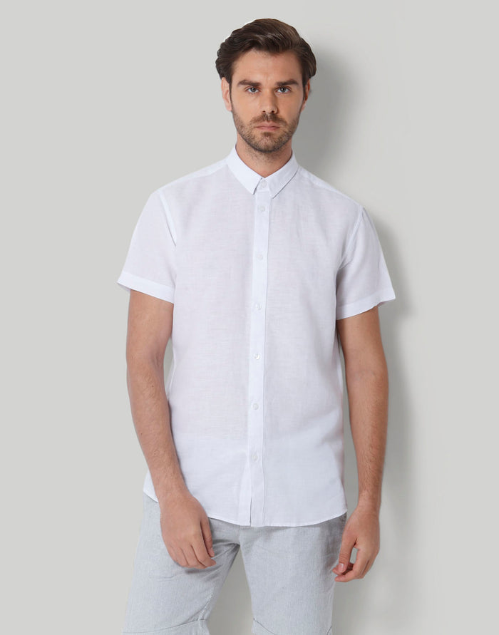 White Short Sleeves Shirt