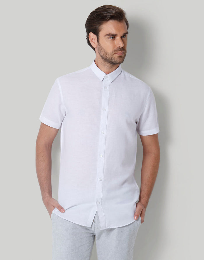 White Short Sleeves Shirt