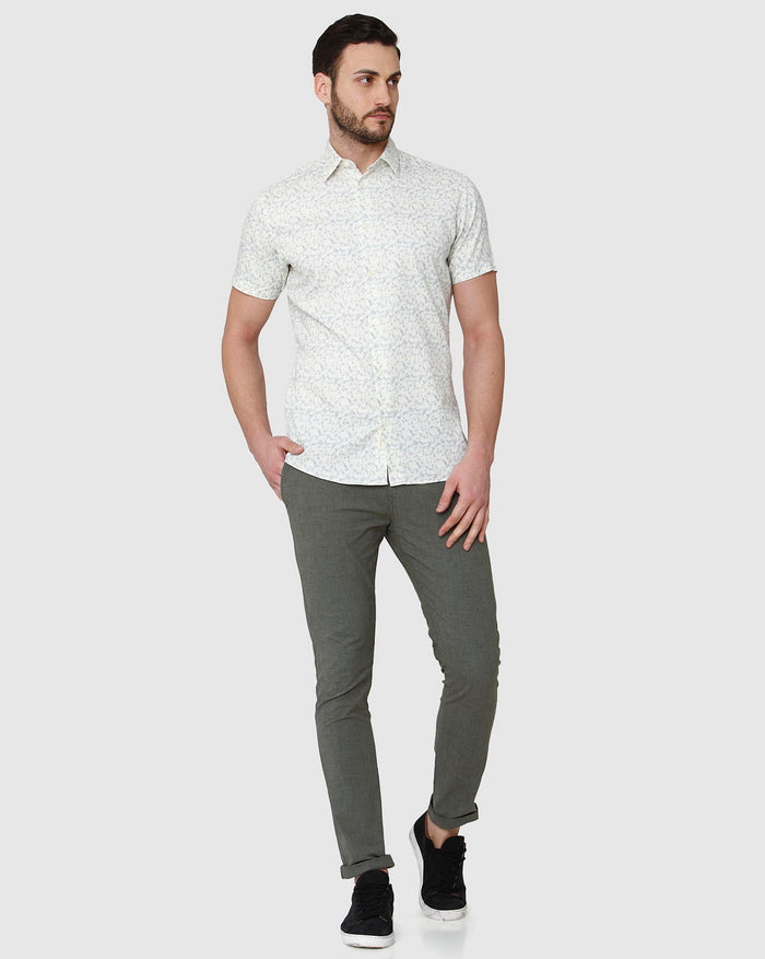 White Short Sleeves Shirt