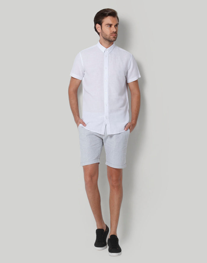 White Short Sleeves Shirt