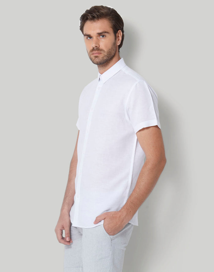 White Short Sleeves Shirt