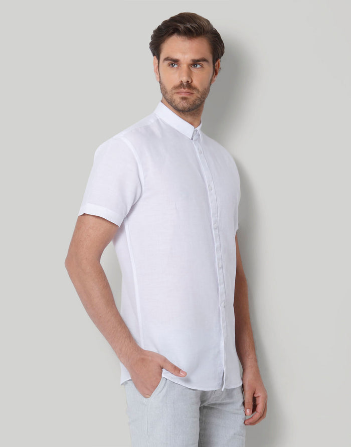 White Short Sleeves Shirt
