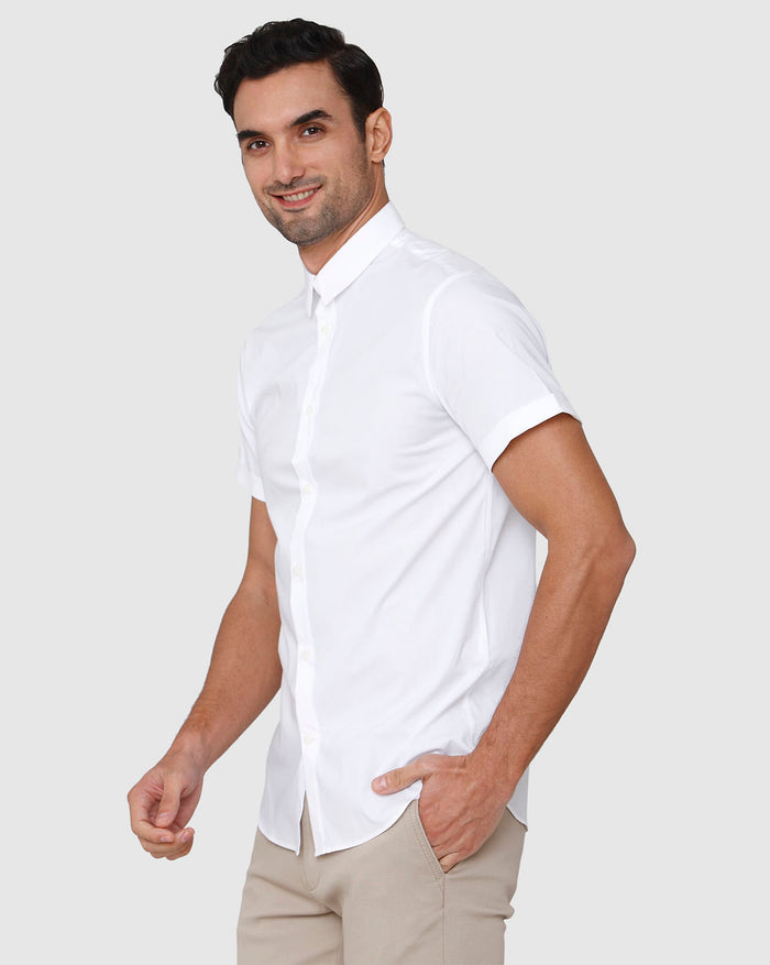 White Short Sleeves Shirt