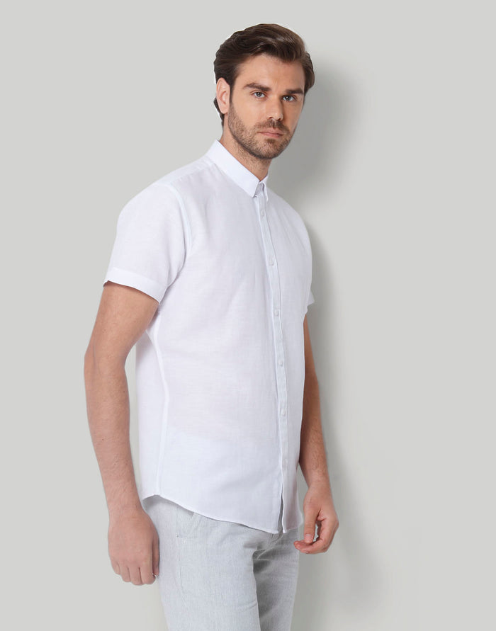 White Short Sleeves Shirt