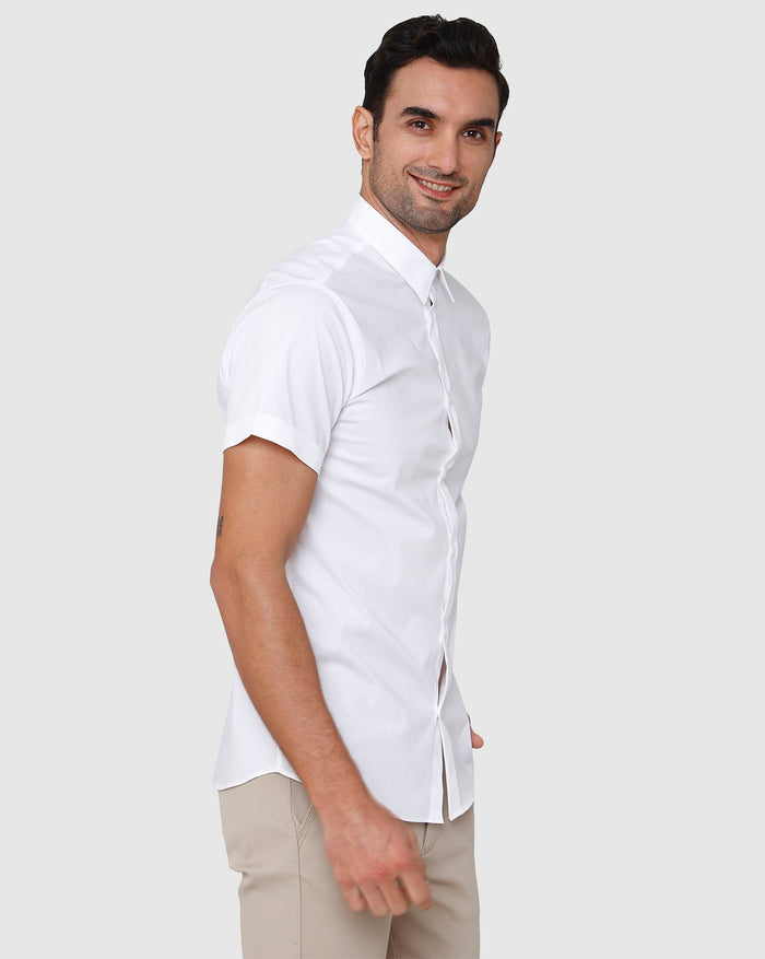 White Short Sleeves Shirt