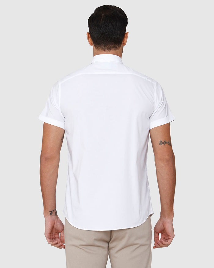 White Short Sleeves Shirt