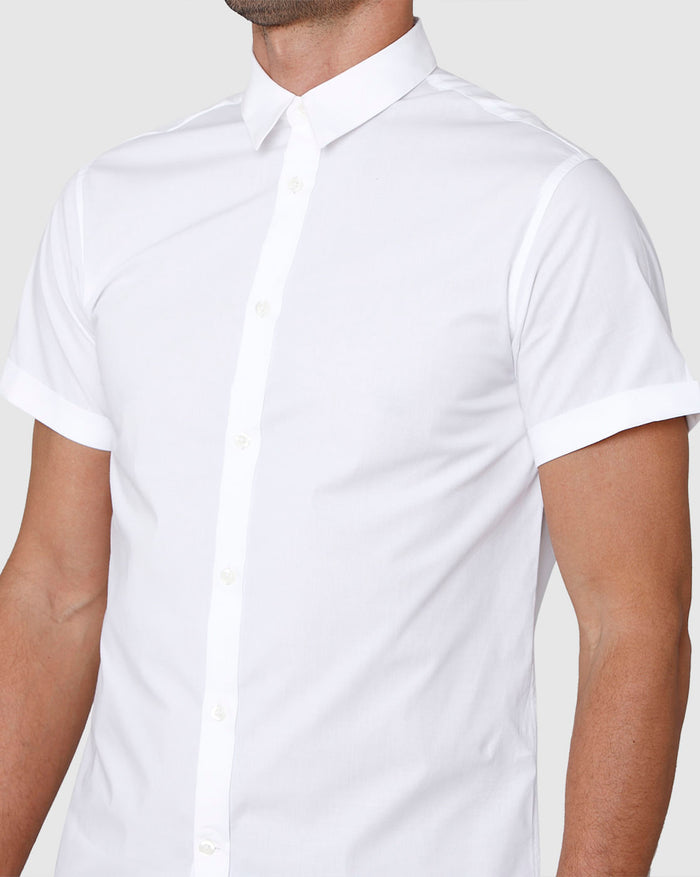 White Short Sleeves Shirt