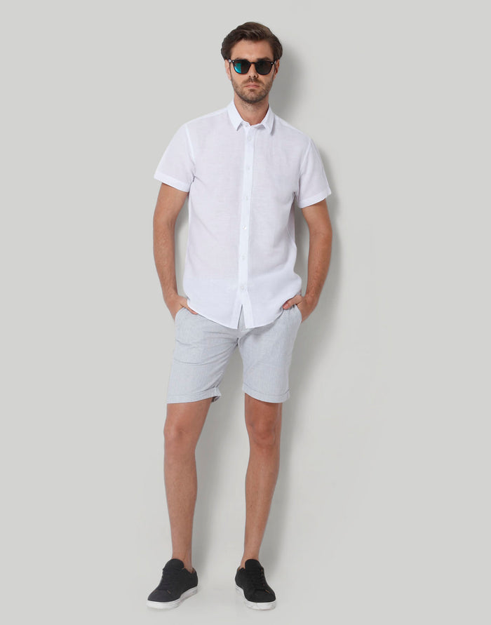 White Short Sleeves Shirt