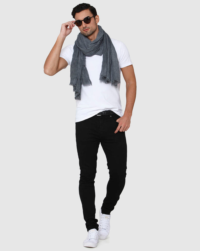 White V-Neck T-Shirt
