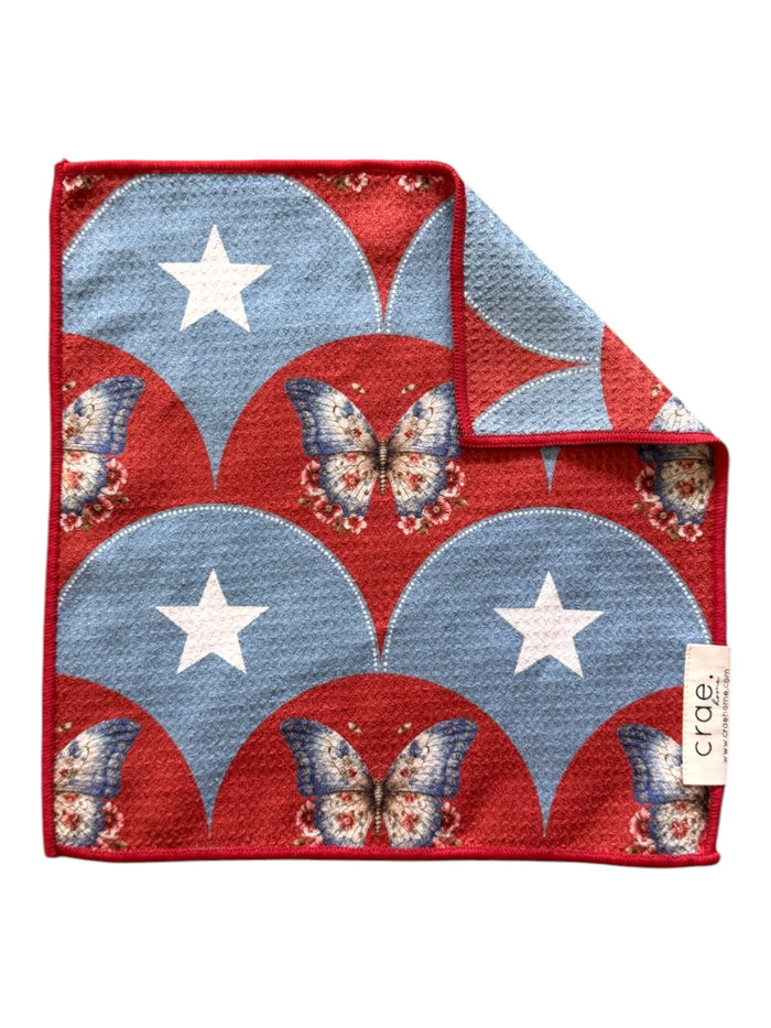 Wings Of Liberty: Double-Sided Washcloth