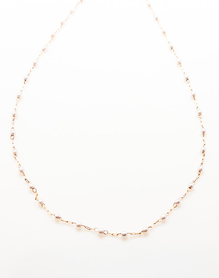 Winnie Beaded Pearl Necklace