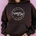 Women In Ag Circle White Ink– Hoodie