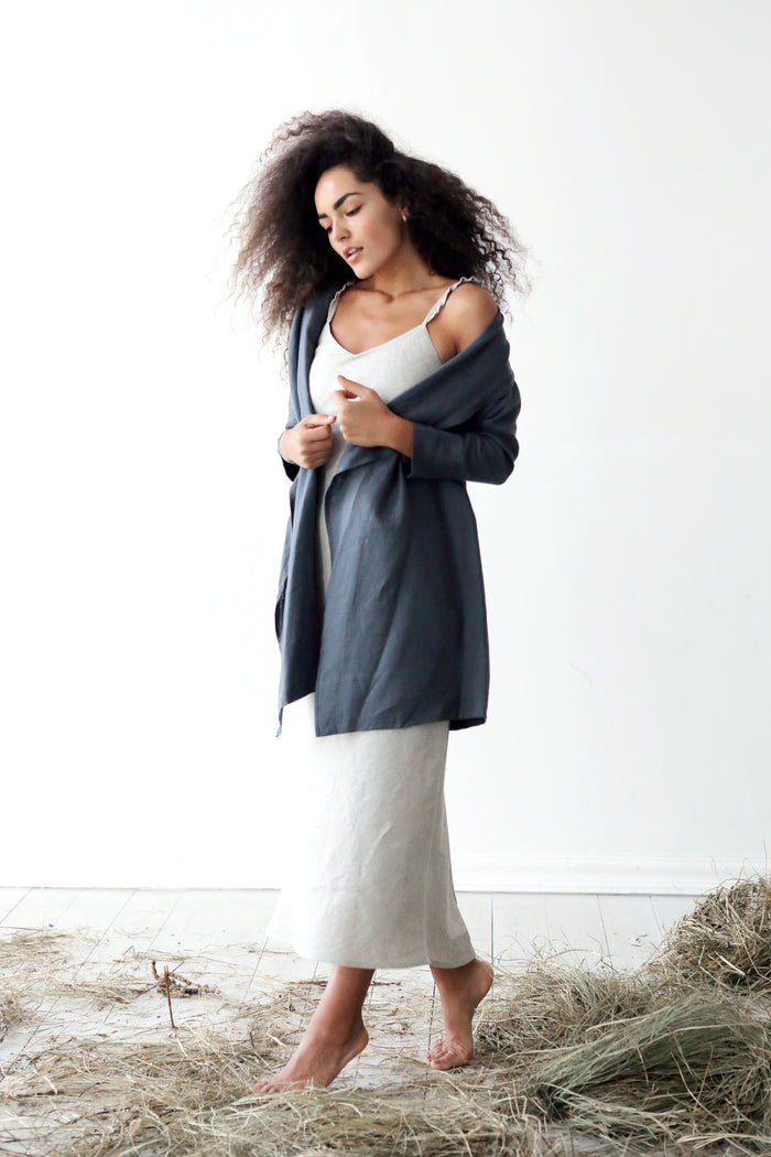 Women's Linen Cardigan DALEA - IN STOCK