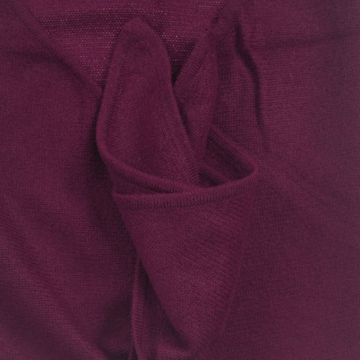 Women’s Luxury Ribbed Cashmere Triangle Scarf - EMINENCE - Heritage Of Scotland -