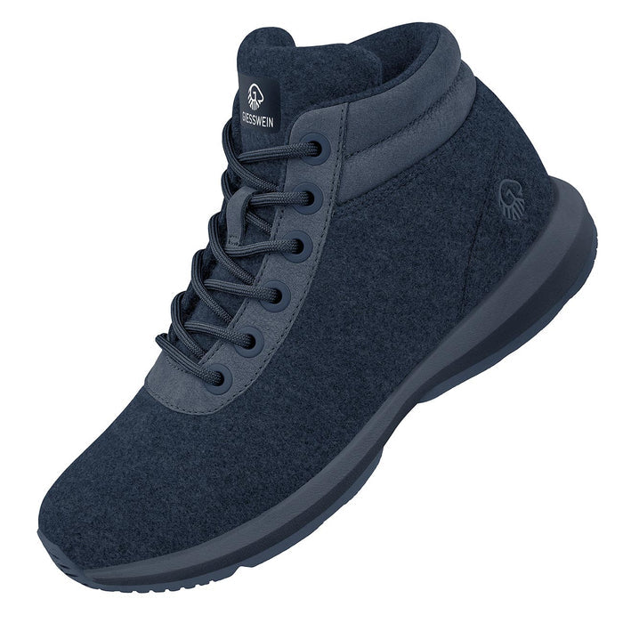 Giesswein Wool Sneaker High Top M - bleu 580
