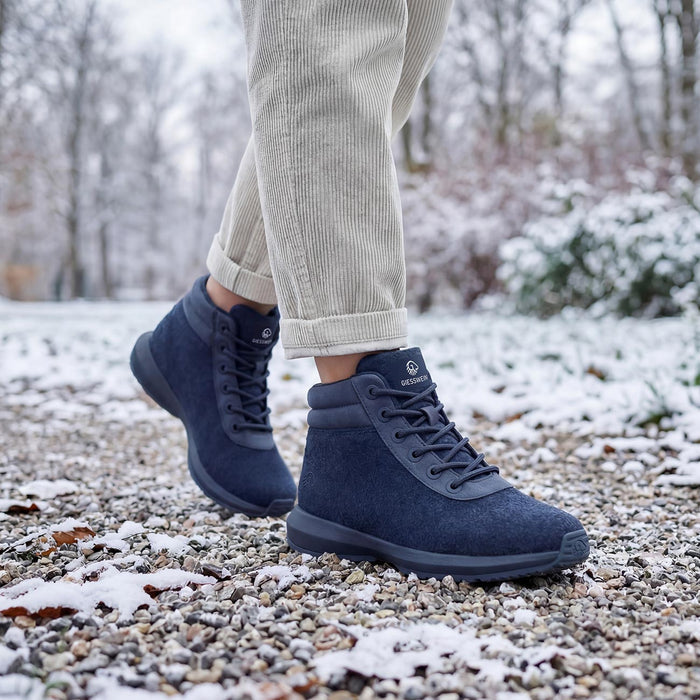 Giesswein Wool Sneaker High Top W - bleu 580