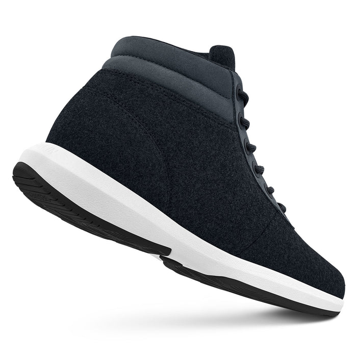Giesswein Wool Sneaker High Top W - bleu foncé 548