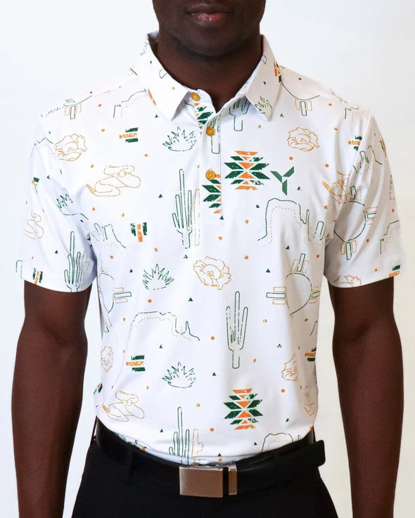 YATTA MENS WASTE LAND LIMITED EDITION POLO 25