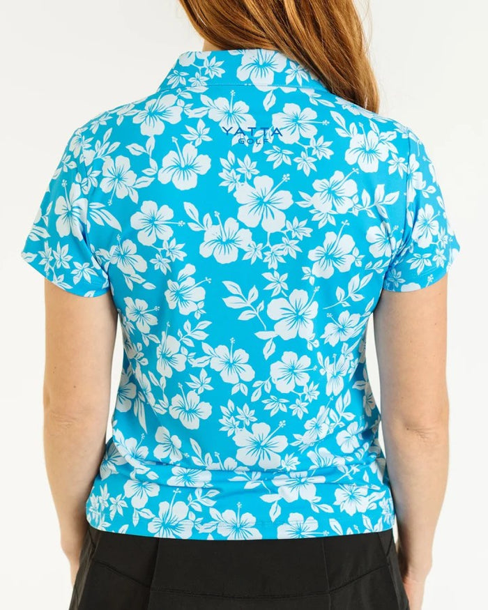 YATTA WOMENS ALOHA AINA POLO 25