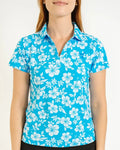 YATTA WOMENS ALOHA AINA POLO 25