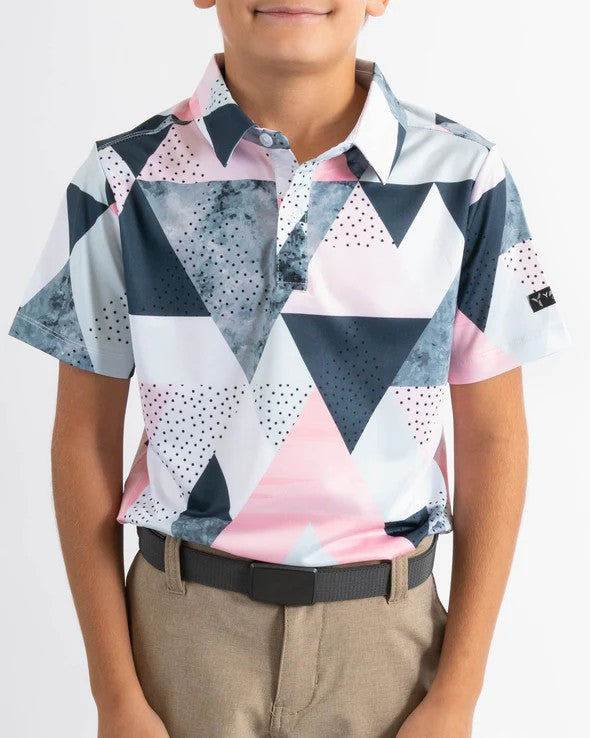 YATTA YOUTH BIRDIE DROPPER POLO 25