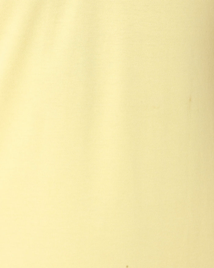 Yellow Polo Neck T-Shirt