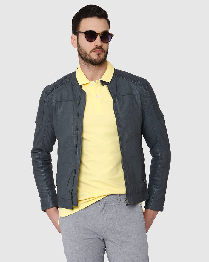 Yellow Polo Neck T-Shirt
