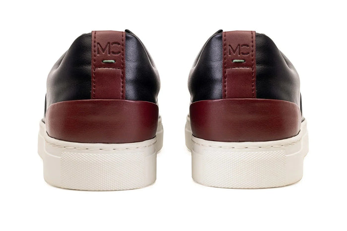 Moral Code York Men's Vegan Sneaker - #color_black-red